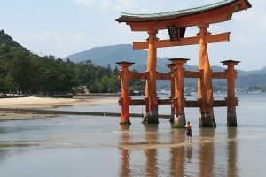 宮島で潮干狩りしてきました!
